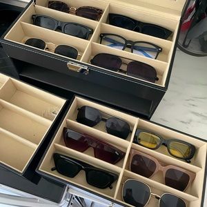 sunglasses holder + all the sunglasses included!!